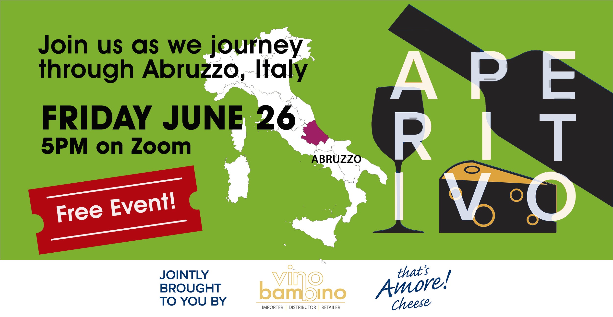 Free Event: Let's journey through Abruzzo