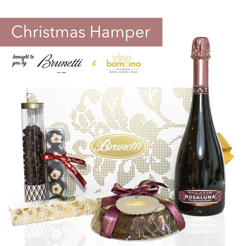 Introducing our Italian Christmas Hamper by Brunetti + vino bambino