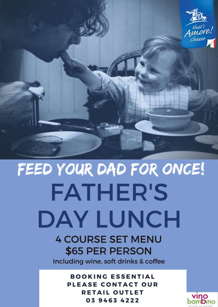 Feed Your Dad this Father's Day @That's Amore